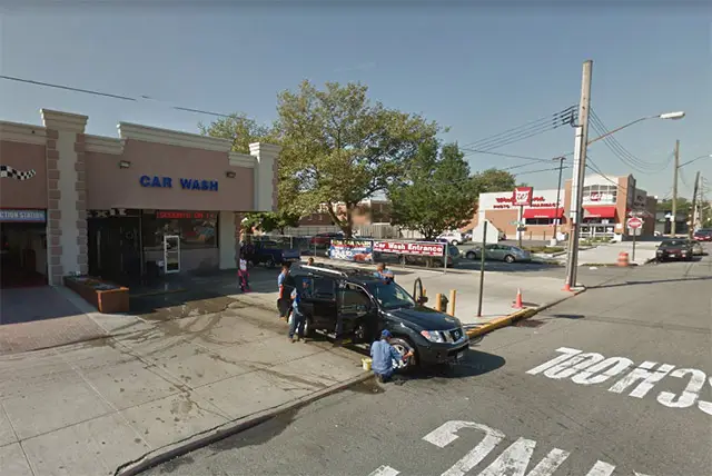 A Google Street View image of the car wash